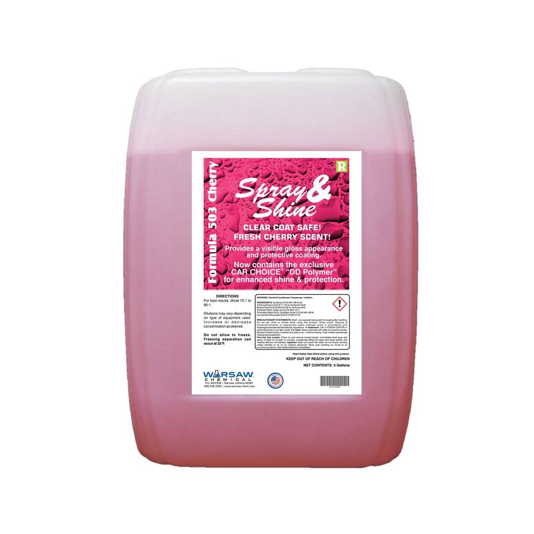 Formula 503 Spray & Shine — Warsaw Chemical