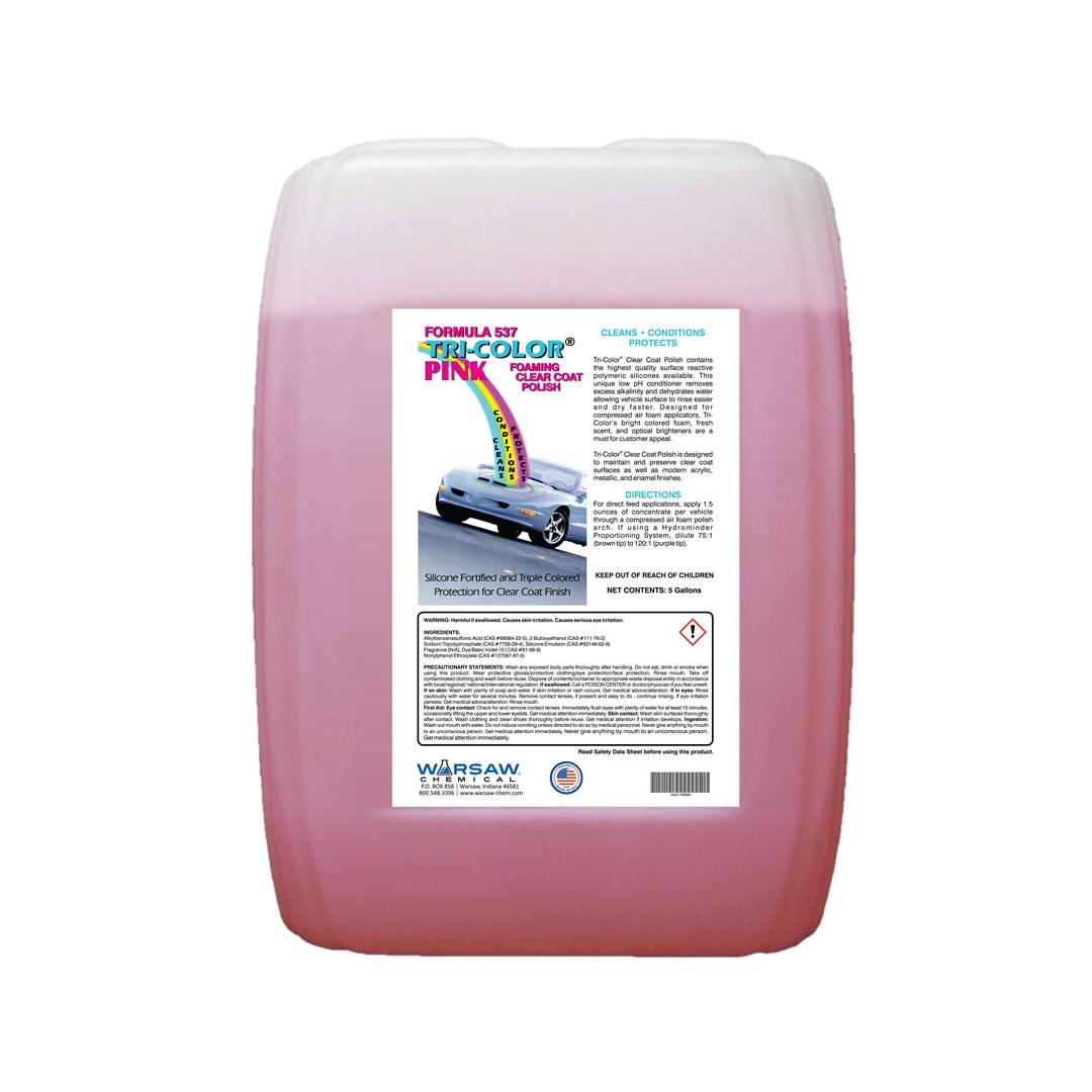 Formula 537 Tri-Color Foam Conditioner - Warsaw Chemical