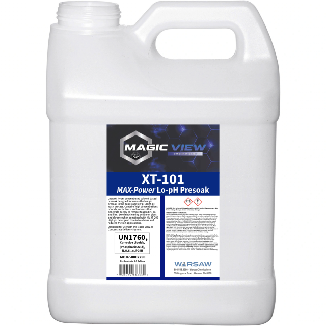 2.5 gallon of 60107-0002250 MV XT-101 MAX-Power Low pH Presoak