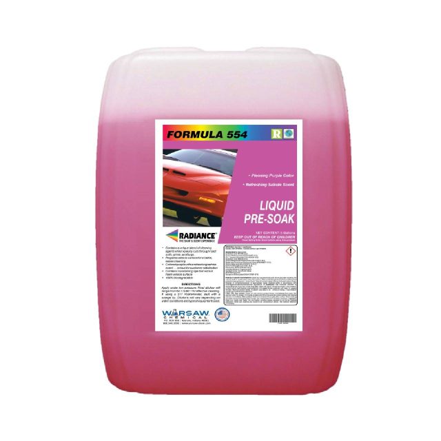 Radiance Formula 554 Liquid Presoak - warsaw chemical