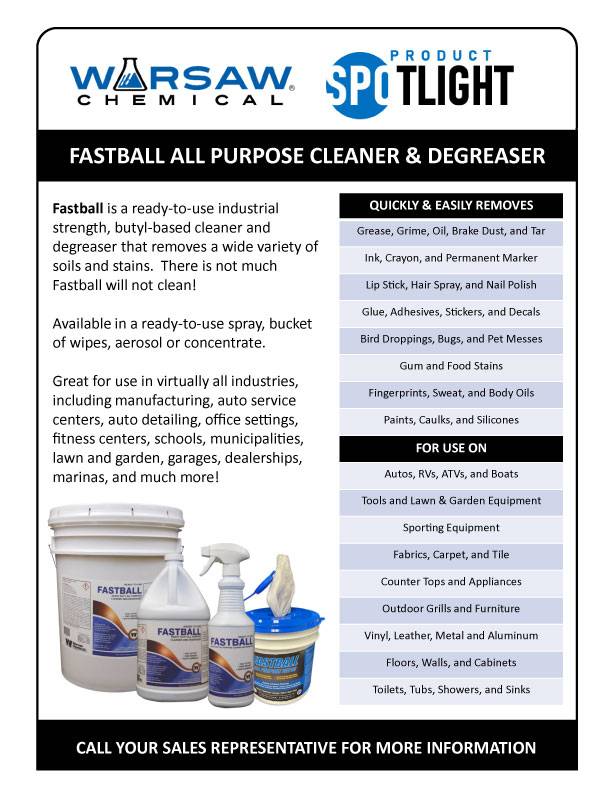 wc product spotlight fastball all purpose cleaner