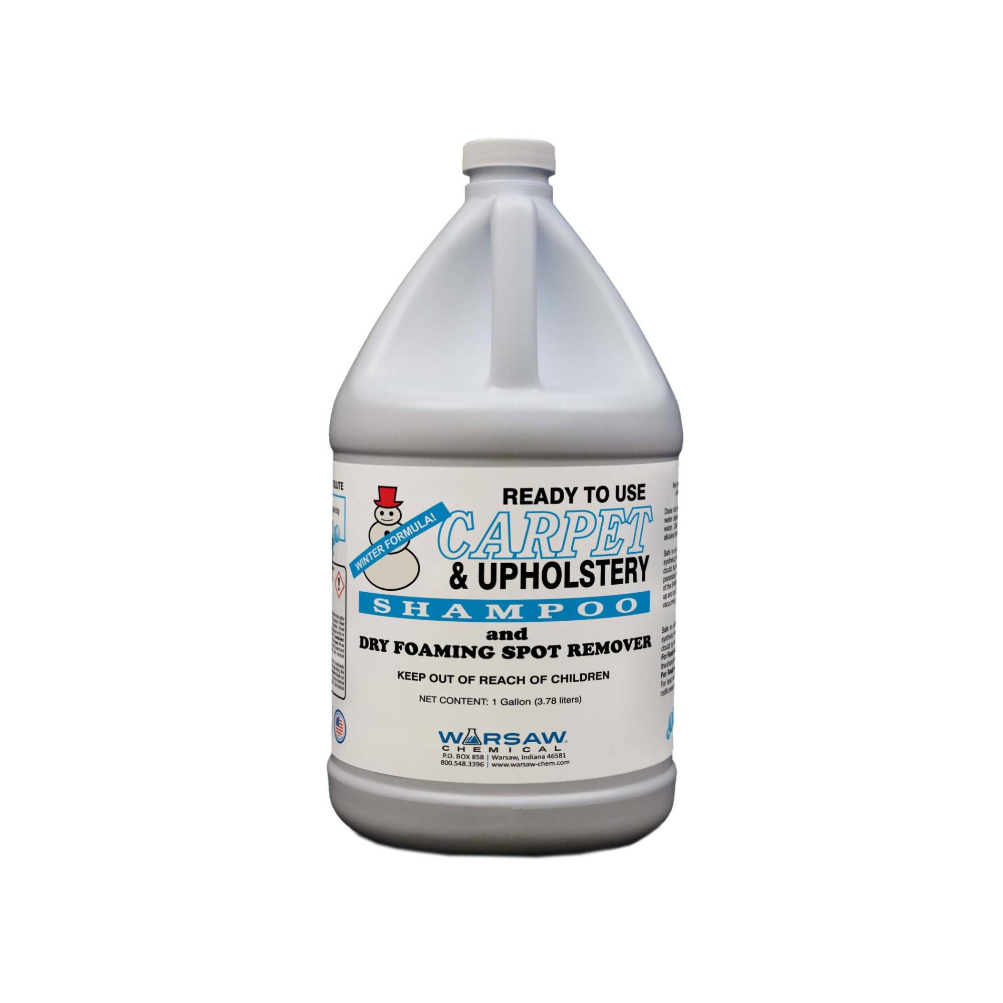 Carpet & Upholstery Shampoo (Winter) Warsaw Chemical