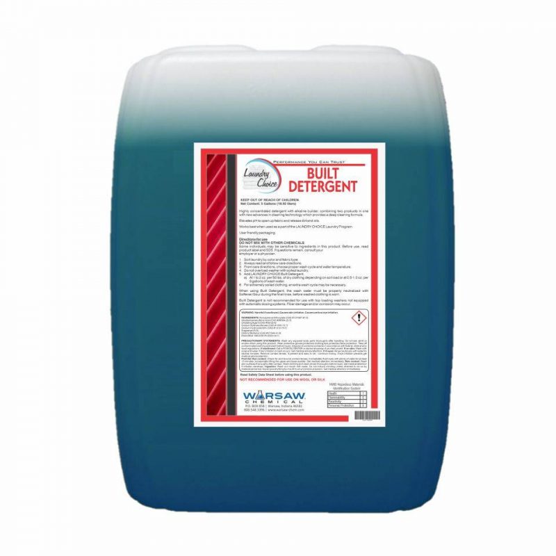 Laundry Choice Built Detergent — Warsaw Chemical